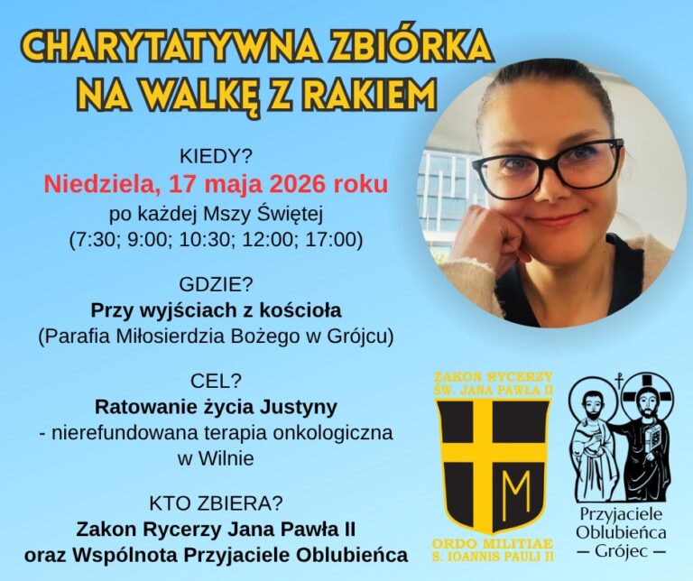 Zbiórka na leczenie Justyny Kołacińskiej