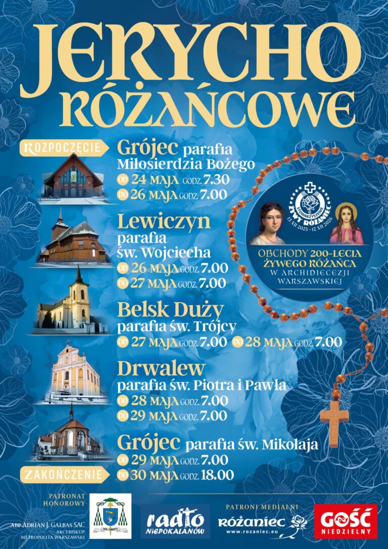 Zapraszamy na Jerycho Różańcowe