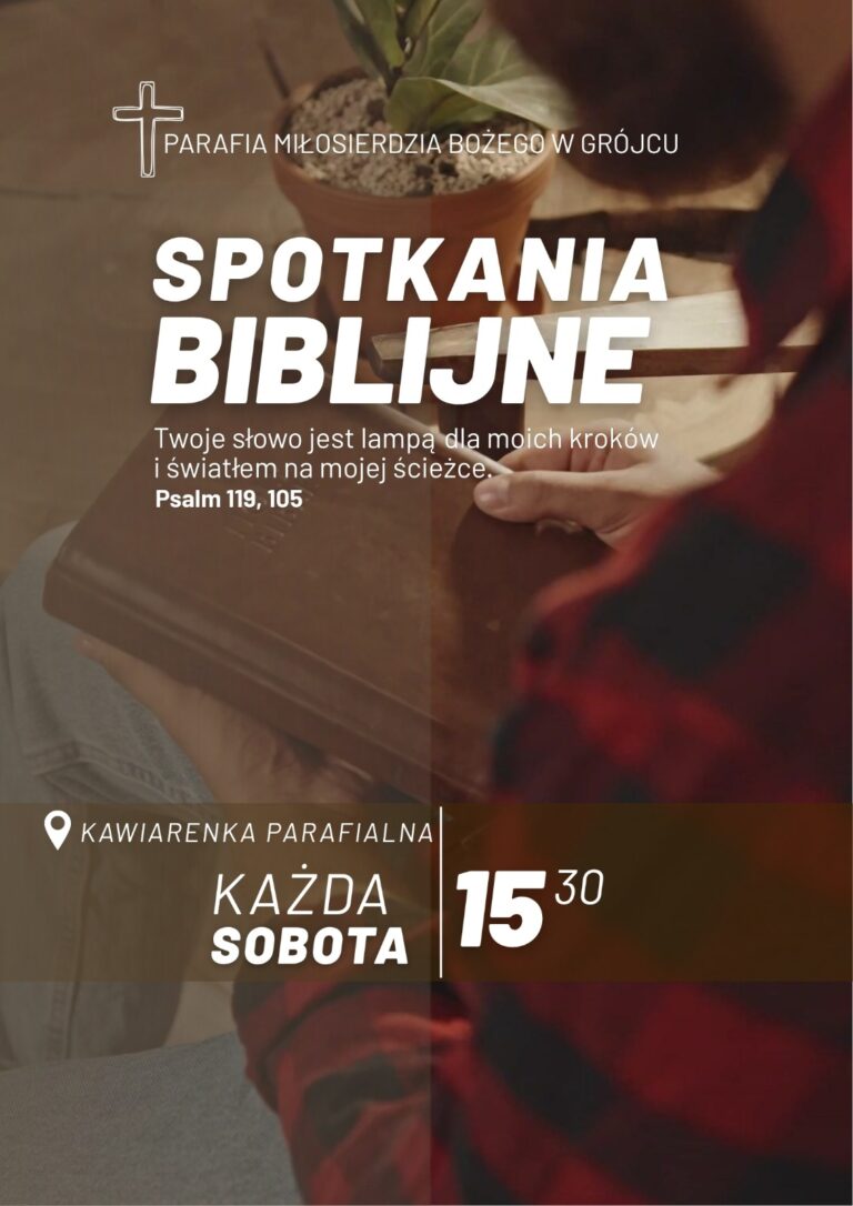 Zapraszamy na cotygodniowe spotkania poświęcone czytaniom niedzielnym